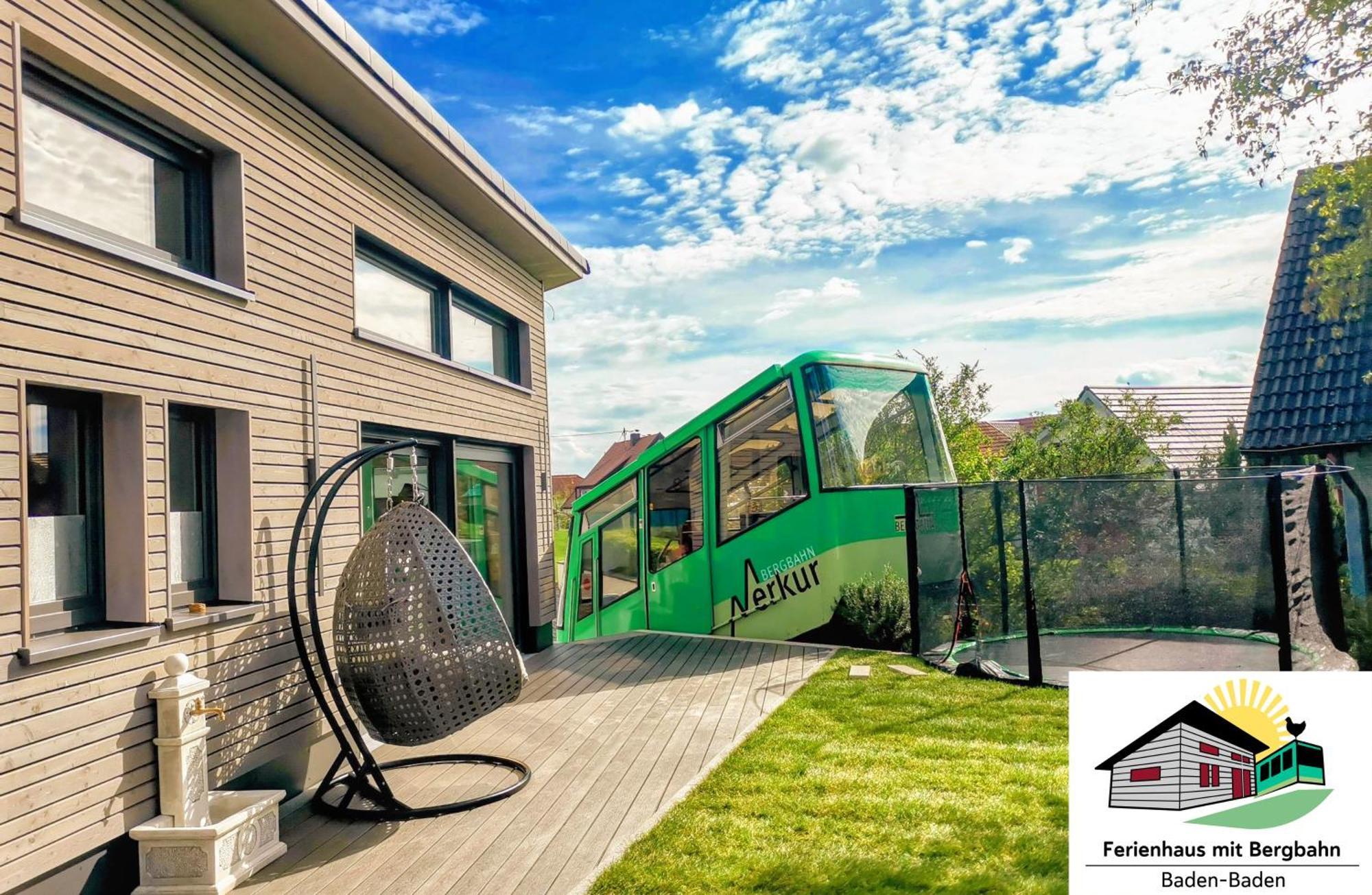Exklusives Holzhaus Mit Bergbahn - Baden-Baden Im Schwarzwald Villa Екстериор снимка